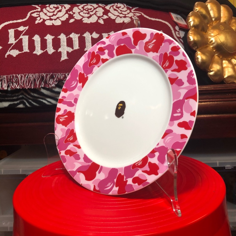 Bape ABC Camo Plate Pink